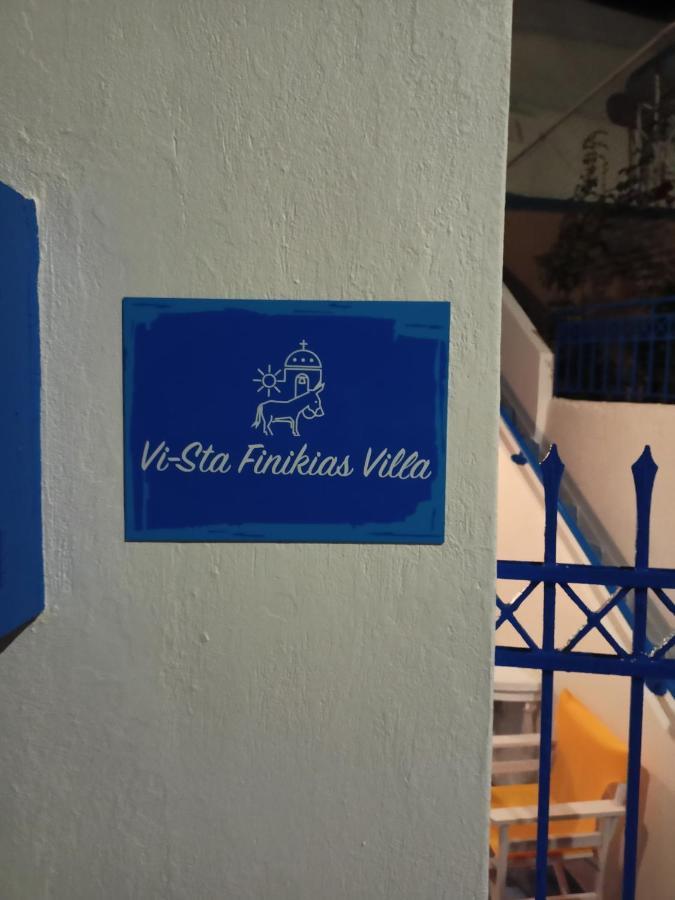 VI Sta Finikias Villa Oía Exteriör bild