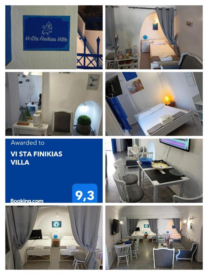 VI Sta Finikias Villa Oía Exteriör bild